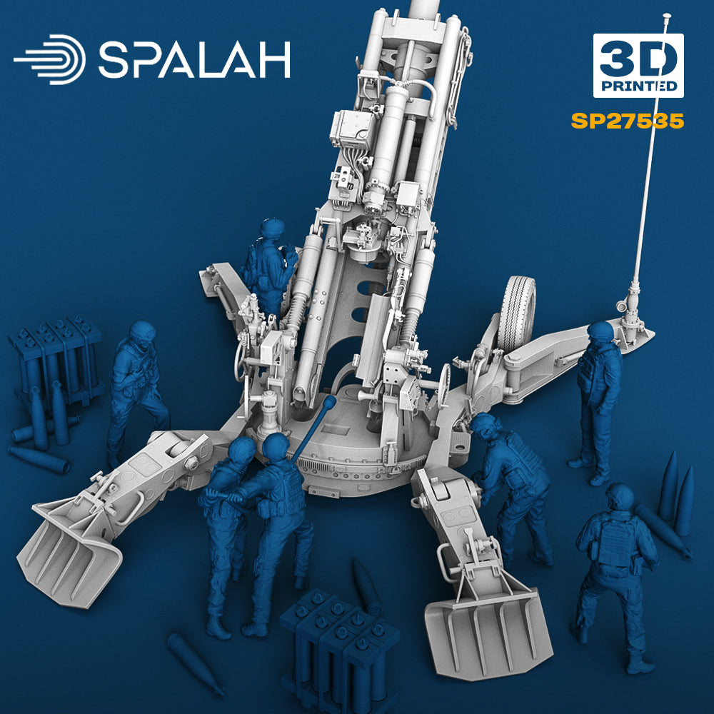 American artillery gun M777A2 Scale 1:35 Spalah SP27535 Scale model kit