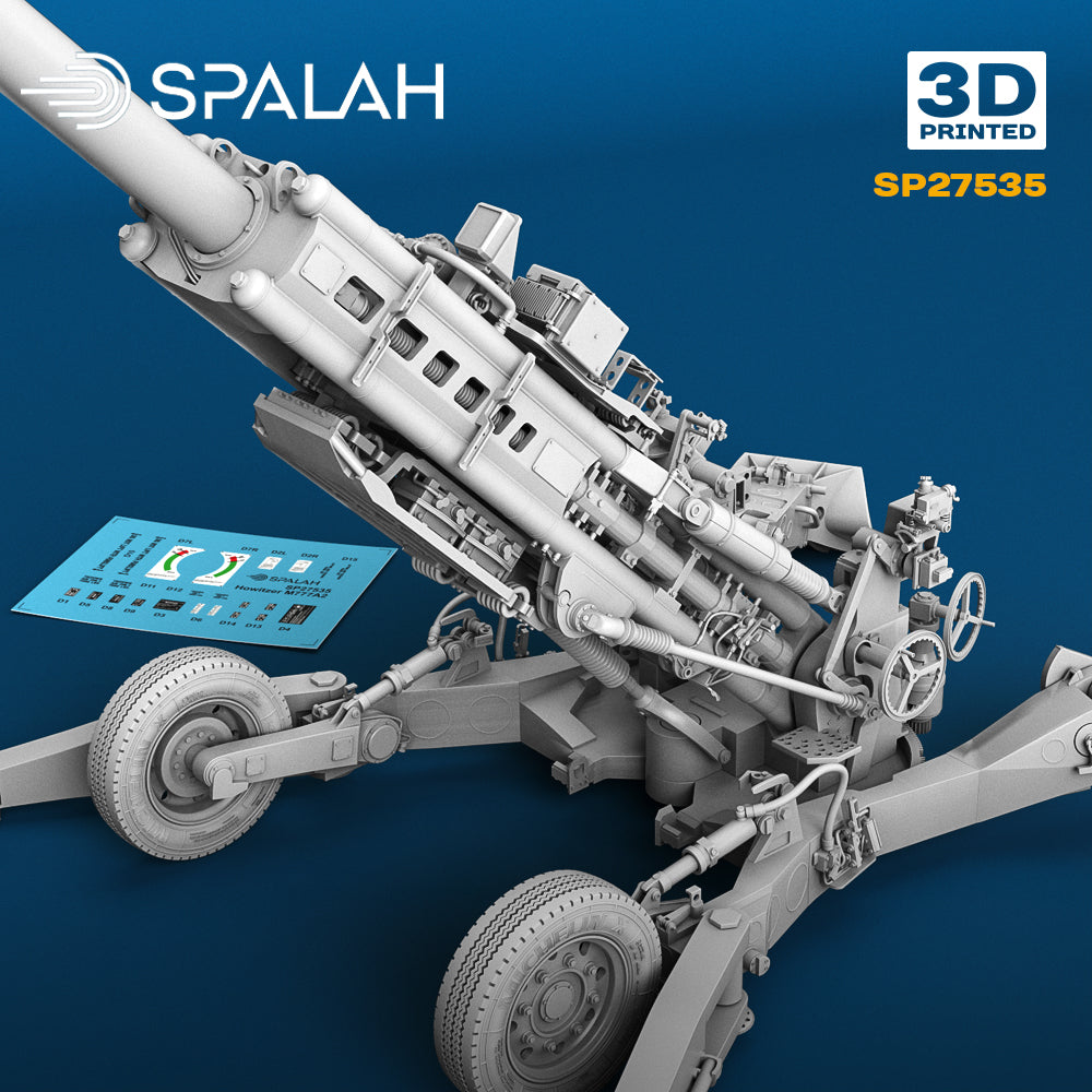 American artillery gun M777A2 Scale 1:35 Spalah SP27535 Scale model kit