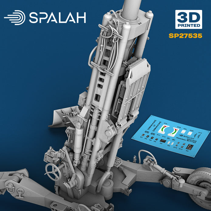 American artillery gun M777A2 Scale 1:35 Spalah SP27535 Scale model kit