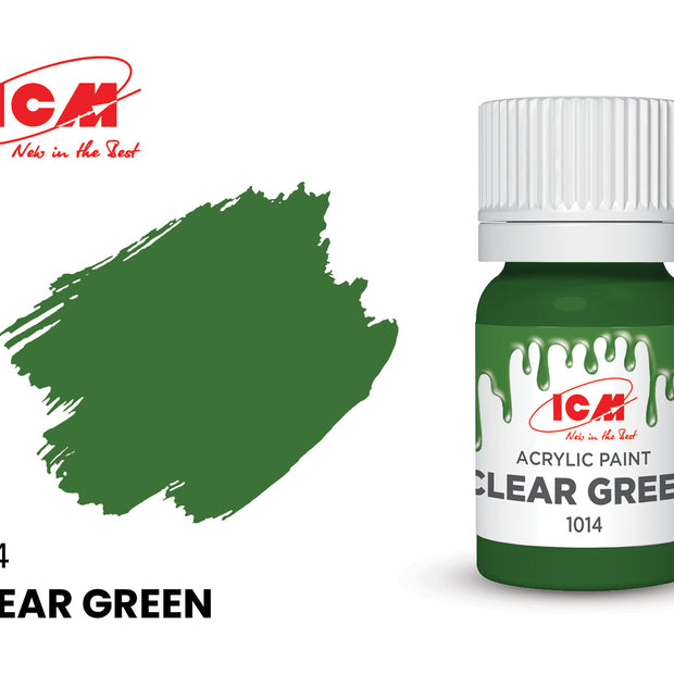 ICM 1014 Paint Clear Green