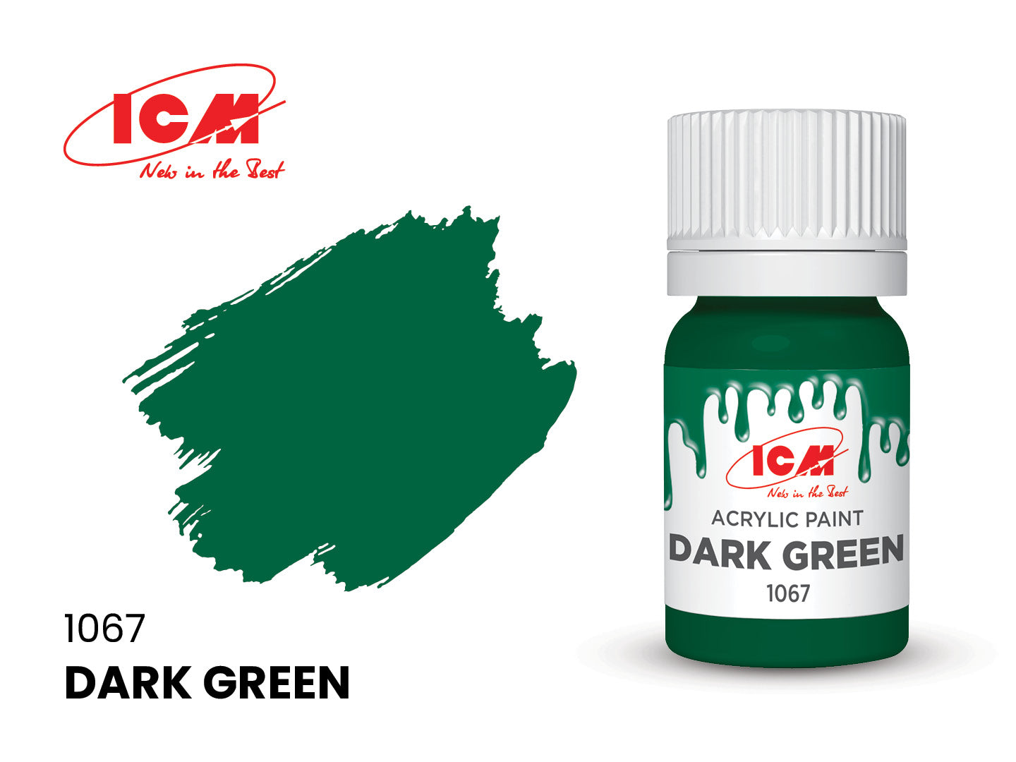 ICM 1067 Paint Dark Green