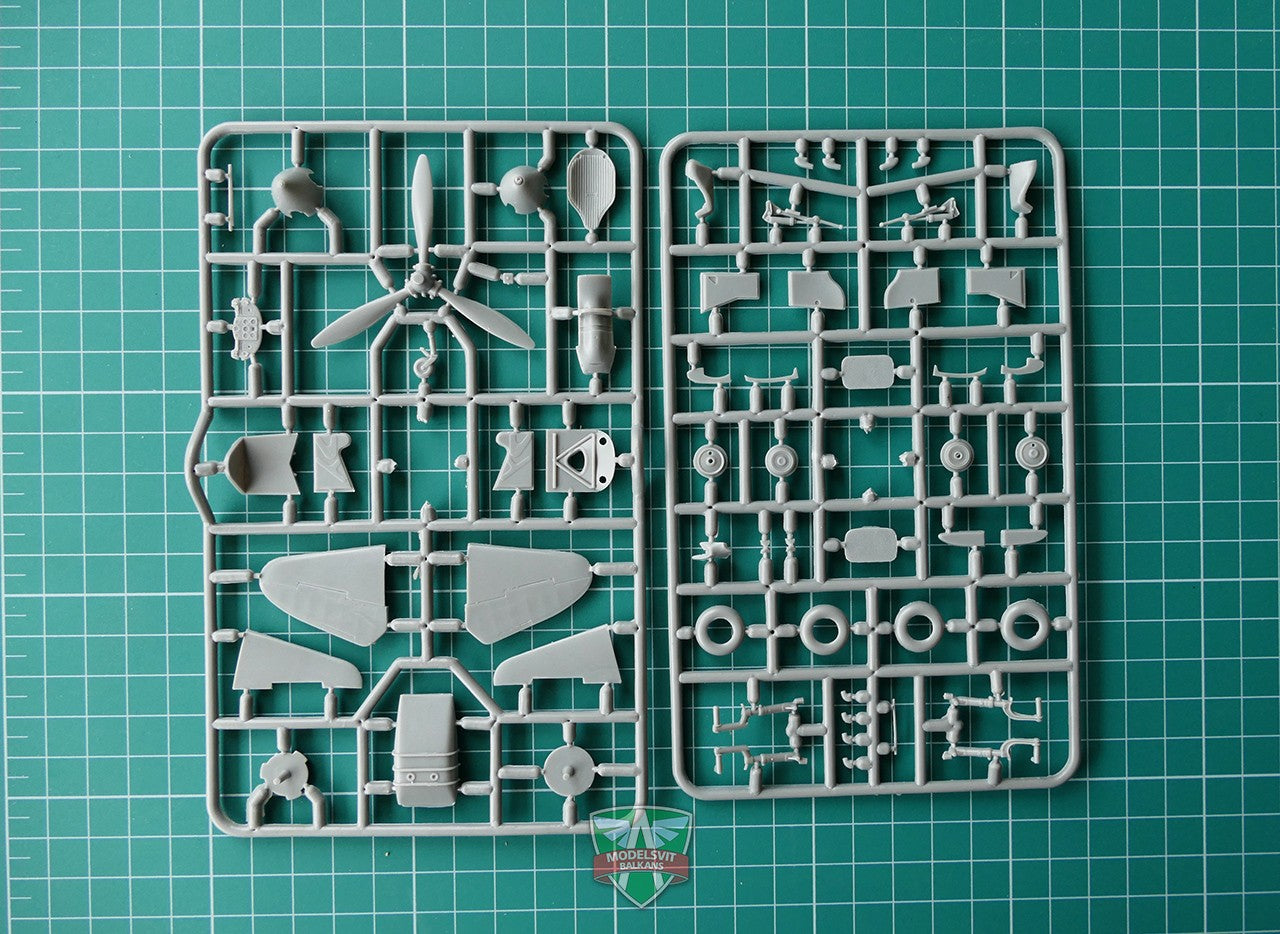 Modelsvit 4803 Plastic model aircraft kit Scale 1:48 Yakovlev Yak-1 (Early Version)