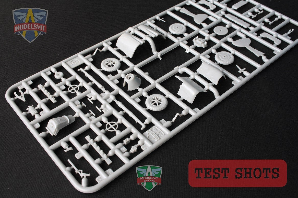 Modelsvit 4805 Plastic model aircraft kit Scale 1:48 Messerschmitt Bf-109C-3