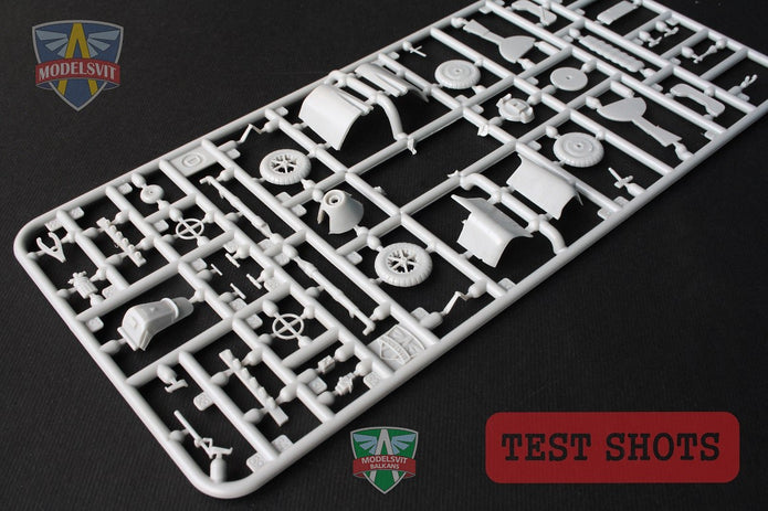 Modelsvit 4805 Plastic model aircraft kit Scale 1:48 Messerschmitt Bf-109C-3