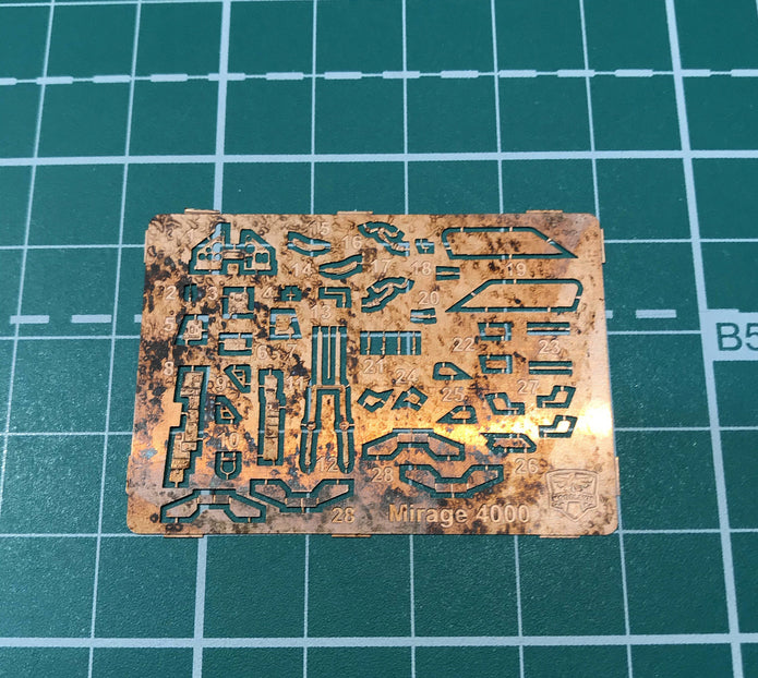 Modelsvit 72053 Plastic model aicraft kit Scale 1:72 Mirage 4000 w/Weapons