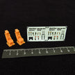 Ejection Seat F16F Rafale, Seats + 3D Decals (3D-Printed) Scale 1:72 Metallic Details MDR72110 - For Models Aircraft Kits