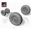 1/72 Mikoyan MiG-23, 23P(early) wheels Scale 1:72 Armory Models AR AW72014