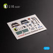 Gloster Gladiator Mk.I/II. Interior 3D Decals (for Airfix Aircraft model kit) Scale 1:72 KeliK K72128