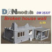 Material for diorama. destroyed house wall and entrance. material - gypsum, resin. Weight 900 gr Scale 1:35 DAN Models DM 35337