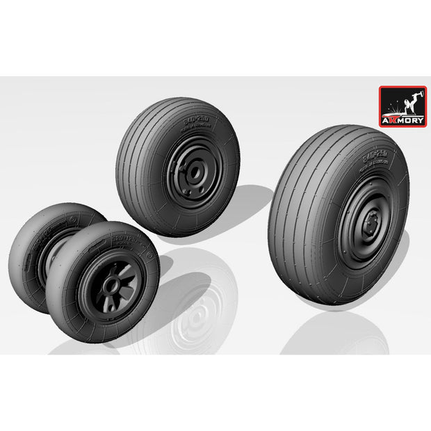 1/32 Mikoyan МiG-23ML, MLA, MLD, P(late), UM wheels Scale 1:32 Armory Models AR AW32002