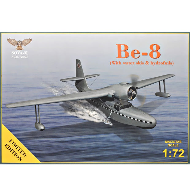 Beriev Be-8 (With water skis & hydrofoils), Aircraft Model Kit Scale 1:72 SOVA-M SVM 72025