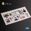Ki-100-I. Interior 3D Decals (for Fine Molds Aircraft model kit) Scale 1:72 KeliK K72140
