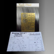 Boeing 787-8 Dreamliner, Exterior Detailing set for aircraft model kit (Photoetch) Scale 1:144 (Recommended for kit: Zvezda) Metallic Details MD14404