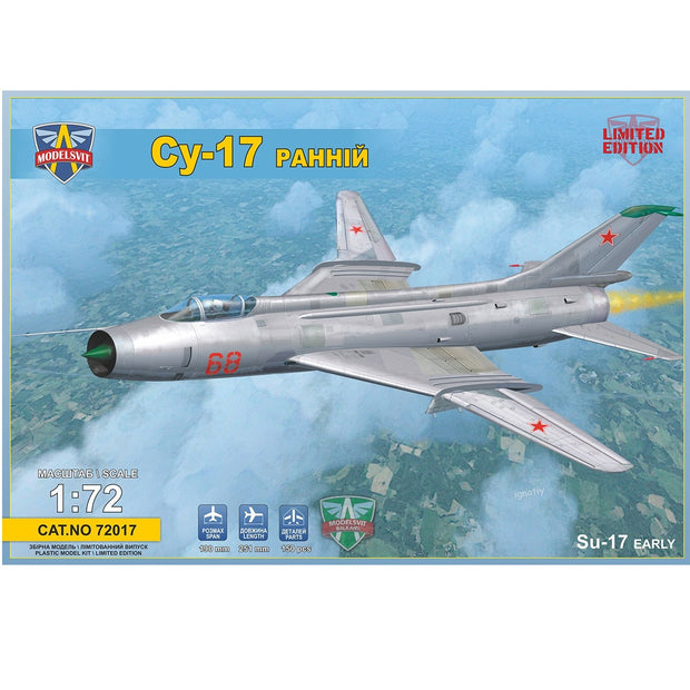 Modelsvit 72017 Plastic model aicraft kit Scale 1:72 Su-17 early