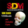 Accessories for diorama, Human skull. Scale 1:35 DAN Models SDM 35003