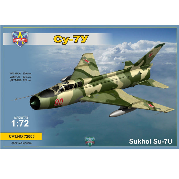 Modelsvit 72005 Plastic model aicraft kit Scale 1:72 SU-7 U