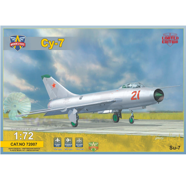 Modelsvit 72007 Plastic model aicraft kit Scale 1:72 Su-7