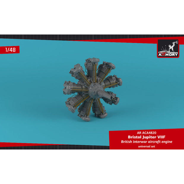 1/48 Bristol Jupiter VII aircraft engine Scale 1:48 Armory Models AR ACA4820