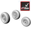 1/48 F-35B Lightning-II wheels Scale 1:48 Armory Models AR AW48303