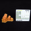 Martin B-26 Marauder, Seats + 3D Decals, Detailing set (3D-Printed) Scale 1:48 Metallic Details MDR48265 - For Model Kit Aircraft