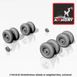 1/144 B-52 Stratofortress wheels, weighted Scale 1:144 Armory Models AR AW14304