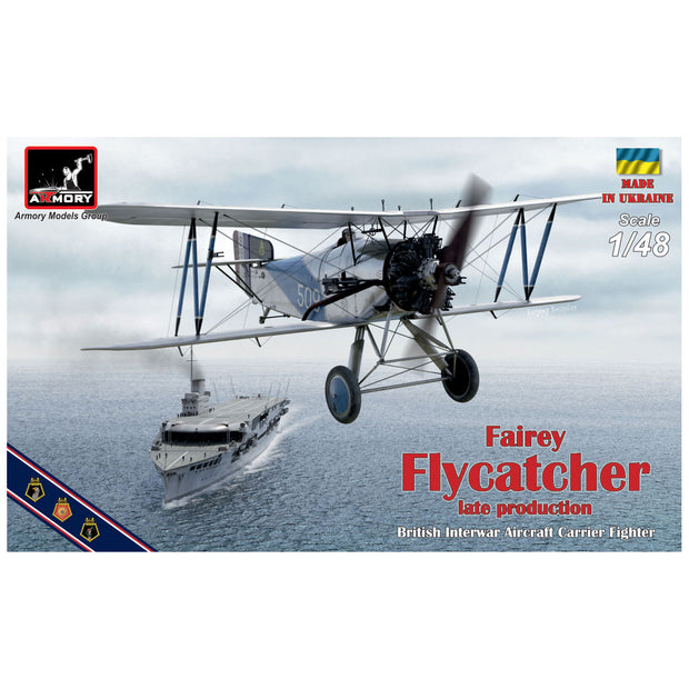 1/48 Fairey Flycatcher British interwar FAA Fighter, late version, w/ Jaguar-IV engine Scale 1:48 Armory Models AR48002
