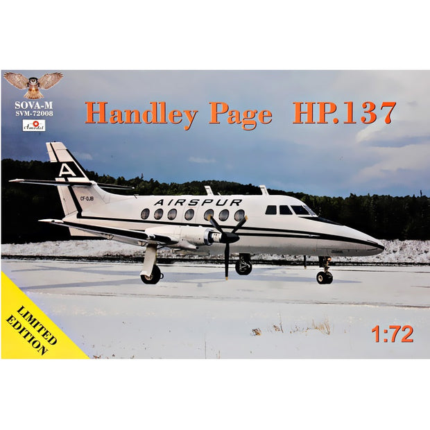 Handley Page HP-137 JetStream, Aircraft Model Kit Scale 1:72 SOVA-M SVM 72008