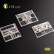 Sikorsky UH-60L. Interior 3D Decals (for Academy Helicopter model kit) Scale 1:35 KeliK K35031