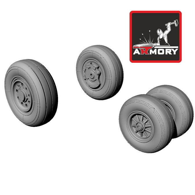 1/72 F-35C Lightning-II wheels Scale 1:72 Armory Models AR AW72307