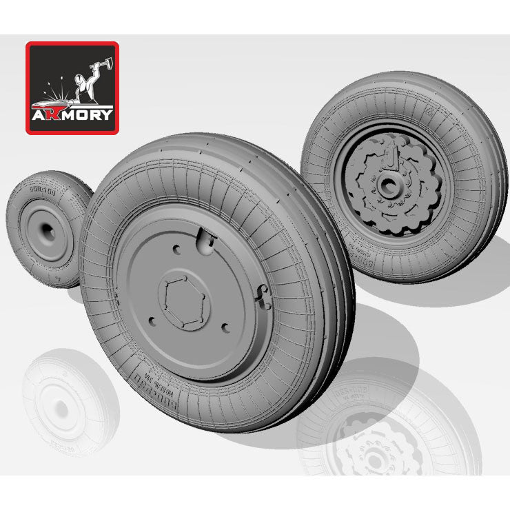 1/72 Yakovlev Yak-141 Freestyle wheels Scale 1:72 Armory Models AR AW72013