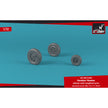 1/72 Hawker Hunter weighted wheels Scale 1:72 Armory Models AR AW72408