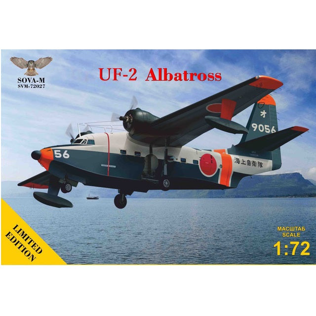 Grumman UF-2 Albatross Seaplane, Aircraft Model Kit Scale 1:72 SOVA-M SVM 72027