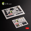 A-7E Corsair II. Interior 3D Decals (for HobbyBoss Aircraft model kit) Scale 1:48 KeliK K48101