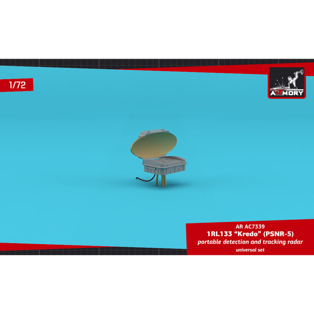 1/72 1RL133 "Kredo" (PSNR-5) Soviet/Russian portable detection and tracking radar Scale 1:72 Armory Models AR AC7339