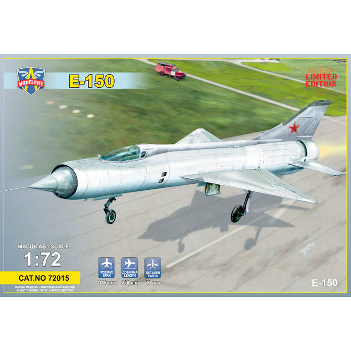 Modelsvit 72015 Plastic model aicraft kit Scale 1:72 MiG E-150