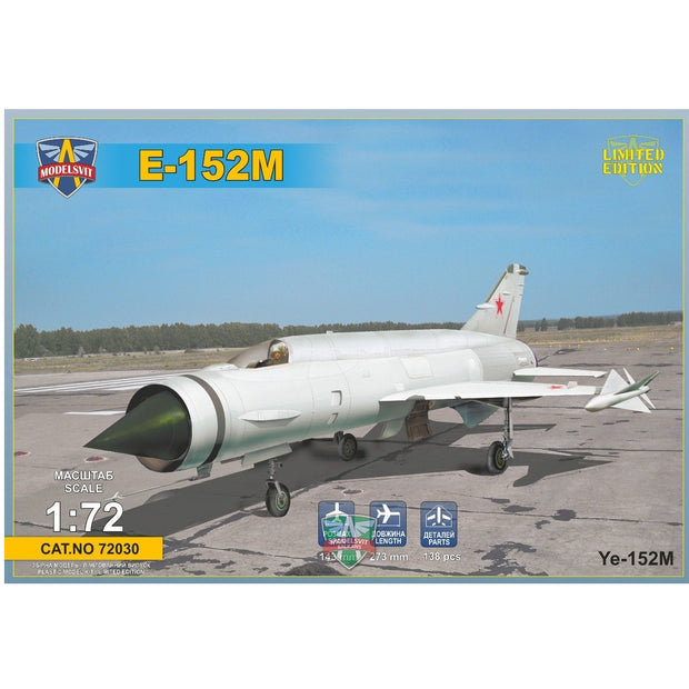 Modelsvit 72030 Plastic model aicraft kit Scale 1:72 E-152M