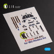 IAR.81c. Interior 3D Decals (for IBG Models Aircraft model kit) Scale 1:72 KeliK K72143