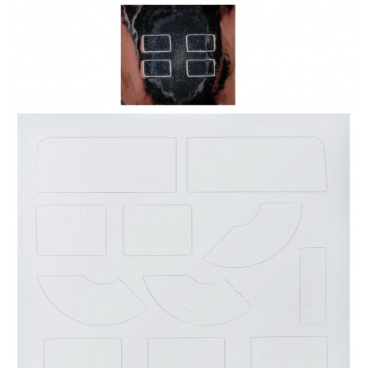 Painting Masks for Hammer model (for Zvezda 3662,3575,3576) Scale 1:35 DAN Models DM 35804