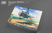 Sikorsky HO3S-1 Scale 1:48 AMP 48001 Plastic Model Helicopter Kit