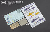Sikorsky HO3S-1 Scale 1:48 AMP 48001 Plastic Model Helicopter Kit