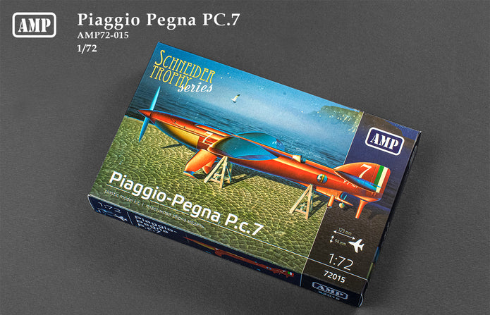 Piaggio Pegna PC.7 Scale 1:72 AMP 72015 Plastic Model Aircraft Kit