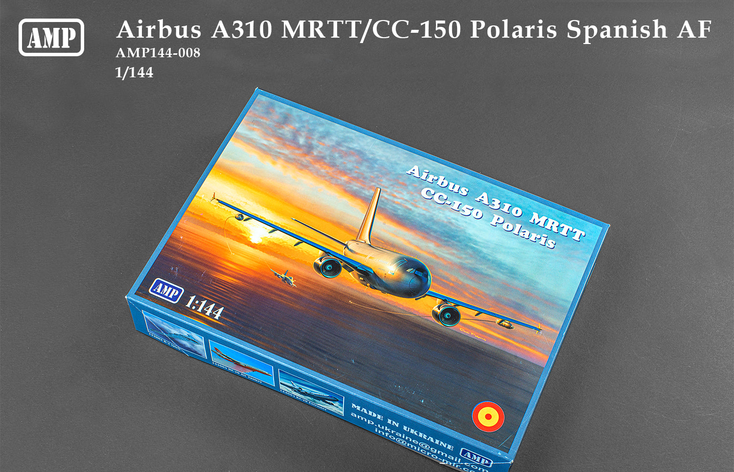 Airbus A310 MRTT CC-150 Polaris (Spanish) Scale 1:144 AMP 144008 Plastic Model Aircraft Kit