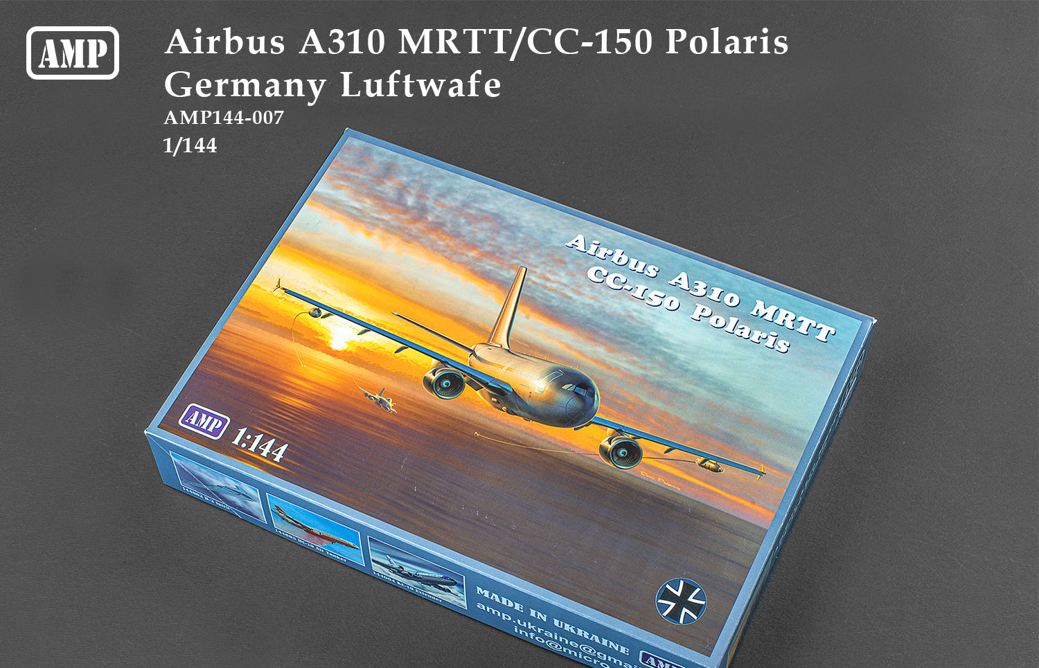 Airbus A310 MRTT CC-150 Polaris (Luftwaffe) Scale 1:144 AMP 144007 Plastic Model Aircraft Kit