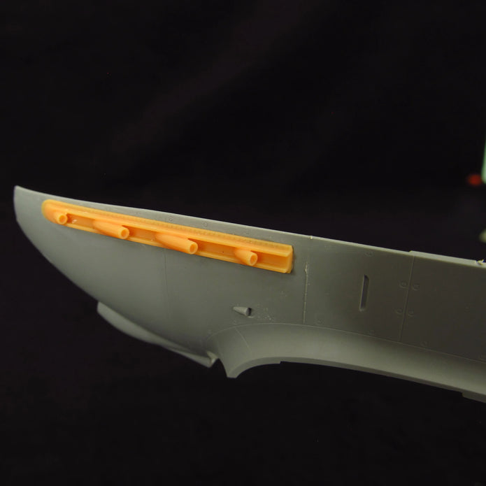 Yak-9, Exhausts (for ICM) Scale 1:32 Metallic Details MDR3249