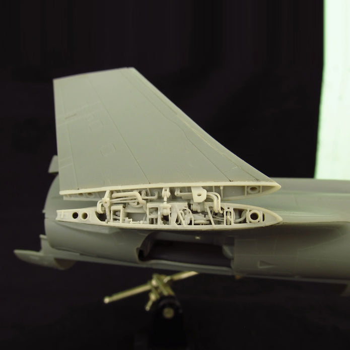 Blackburn Buccaneer S/2C/D/ Wing folded set, detailing of wing folding mechanism of the aircraft model (for Airfix) Scale 1:48 Metallic Details MDR48258