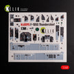 Republic F-105G Thunderchief. Interior 3D Decals (for HobbyBoss Aircraft model kit) Scale 1:48 KeliK K48095