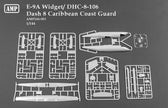 E-9A Widget/DHC-8-106 Dash 8 (USAF Caribbean Coast Guard) Scale 1:144 AMP 144003 Plastic Model Aircraft Kit