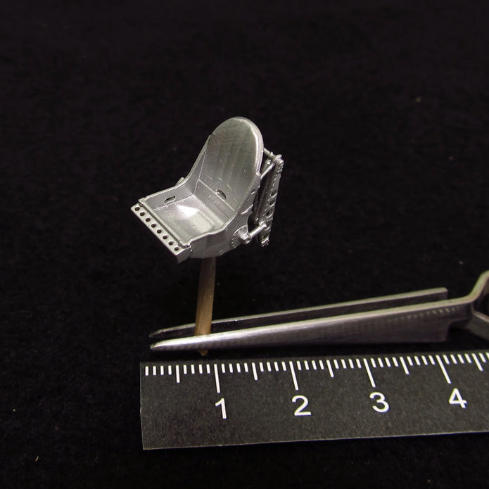 Spitfire Seats + 3D Decals 2 pcs Detailing set (3D-Printed) Scale 1:48 Metallic Details MDR48262 - For Model Kits Aircraft