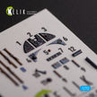 IAR.81c. Interior 3D Decals (for IBG Models Aircraft model kit) Scale 1:72 KeliK K72143