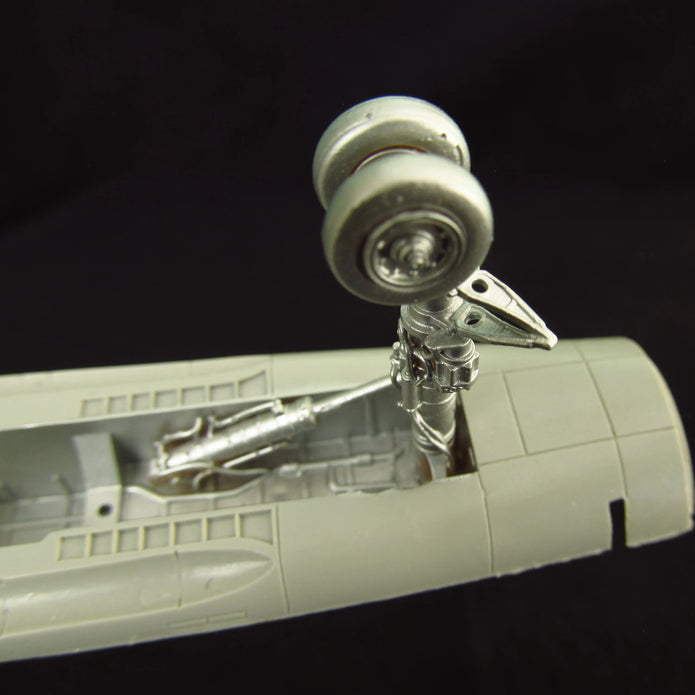 McDonnell Douglas F-4 Phantom II (J/S), Landing Gears, Wheels (for Italeri) Scale 1:48 Metallic Details MDR48251